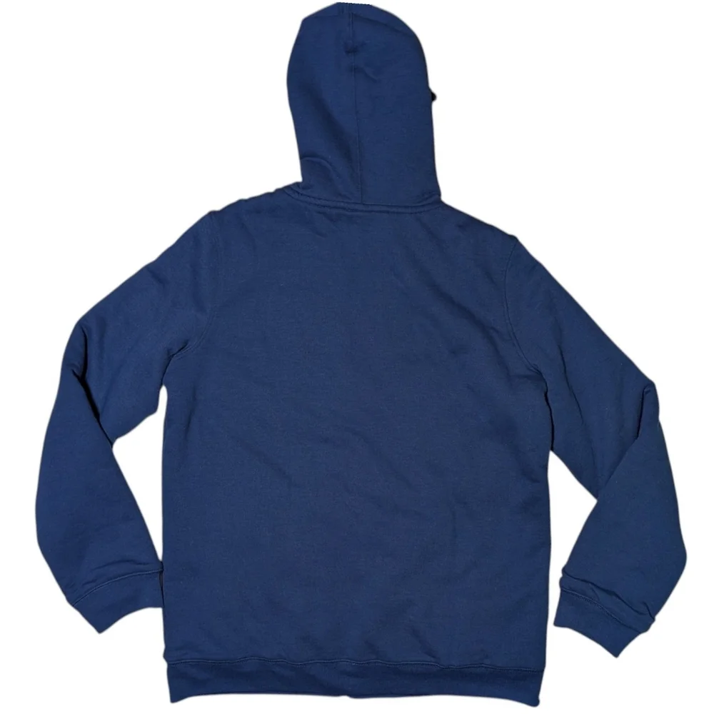 Lands End Kid's Husky Reversible Sherpa Fleece Hoodie - Picture 2 of 9